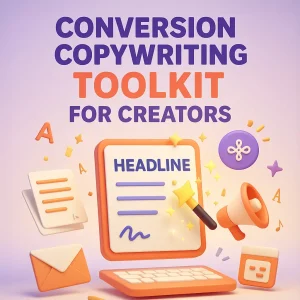 Conversion Copywriting Toolkit for Creators - 5 GPTs
